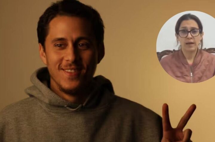 Canserbero y de fondo su ex manager y autora del homicidio